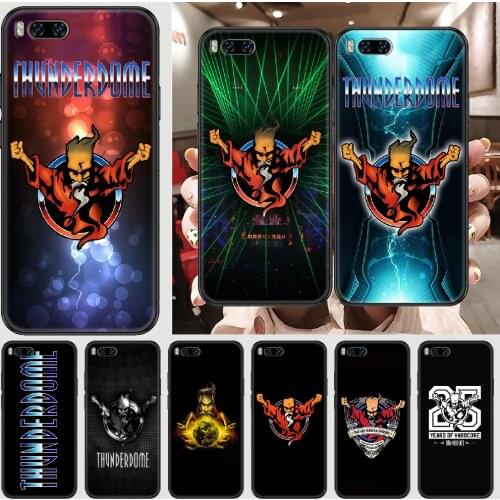 Thunderdome Hardcore Phone case For Xiaomi Mi Max Note 3 A2 A3 8 9 9T 10 Lite Pro Ultra black painting cell cover pretty cover