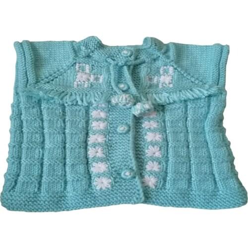 New Born Girls Boys Baby Hand-Knitted Soft Healthy Safe Vest Design Winter Autumn Fashion Elegant Exquisite Color Gift