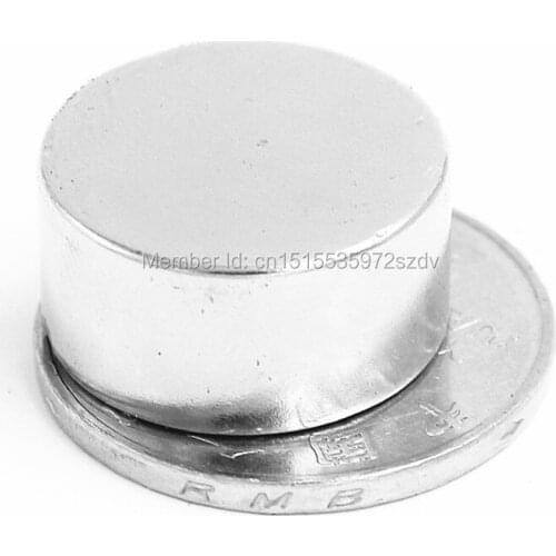 20pcs Strong Round Dia 20mm x 10mm N35 Rare Earth Neodymium Magnet Art Craft Fridge 20x10mm