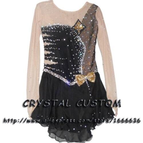 2016 Hot Sales Figure Skating Dress For Girl Graceful New Brand Ice Figure Skating Dress For Competition DR2772