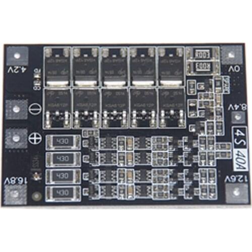 4S lithium battery protection plate with balance can start the electric drill 40A current