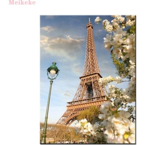 5D DIY Embroidery Rhinestone Paste Sticker Cross Stitch Home Decoration Mosaic Landscape Diamond Painting