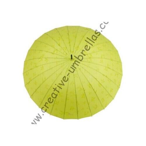 Free shipping,new style,24 ribs straight umbrella,colour gradient umbrellas,gradually changing color,fluted ribs umbrella