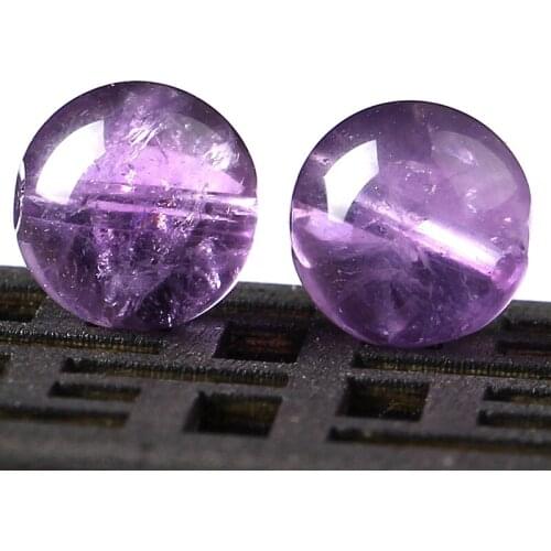 Natural Lavender Amethyst Beads for Birthday Present called Purple Crystal Charming Gems Stones Used as bracelets or Necklace