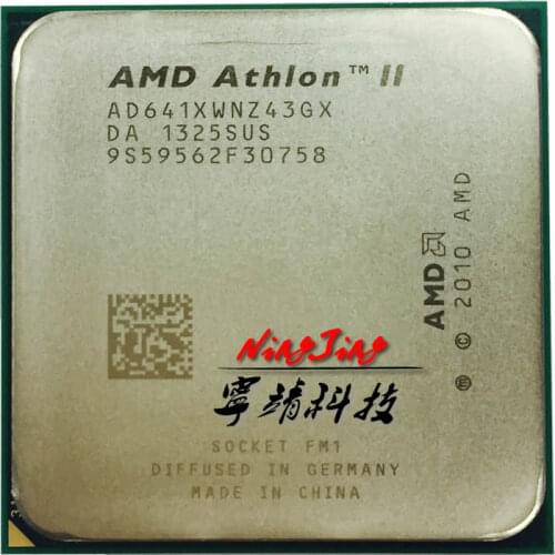 AMD Athlon II X4 641 2.8GHz Quad-core CPU Processor AD641XWNZ43GX Socket FM1