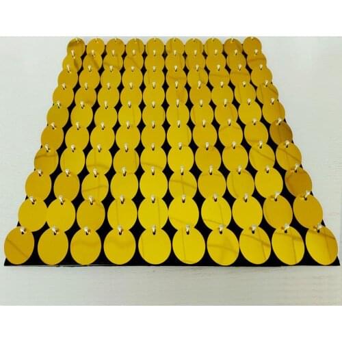 TV background decoration round sequin wall sticker Personality creative living room window layout diy wall sticker