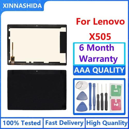 For Lenovo Tab M10 TB-X505 TB-X505F TB-X505X TB-X505L LCD Display Touch Screen Digitizer Panel Assembly Replacement