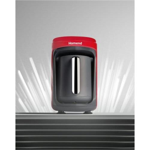 Red Turkish Coffee Machine Exclusive