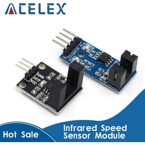 F249 4 PIN Infrared Speed Sensor Module For Arduino/51/AVR/PIC 3.3V-5V High Quality