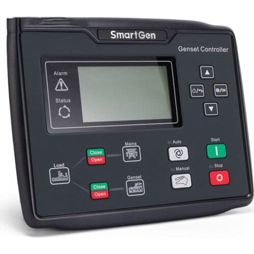 HGM6120N Auto Start Generator Controller AMF Brushless Electric Circuit Board Lcd Pannel Diesel Part Kit Genset Control Module