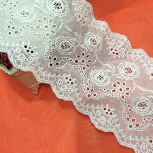 Cotton lace embroidery clothing Accessories DIY handmade 9.5CM