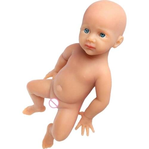 Original IVITA WG1518 50cm 4960g Full Body Soft Silicone Reborn Realistic Blue Eyes Baby Dolls Lifelike Kids Toys for Girls