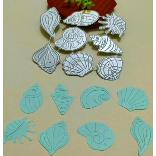 All kinds of conch Metal Cutting Dies for DIY Scrapbooking Album Paper Cards Decorative Crafts Embossing Die Cuts