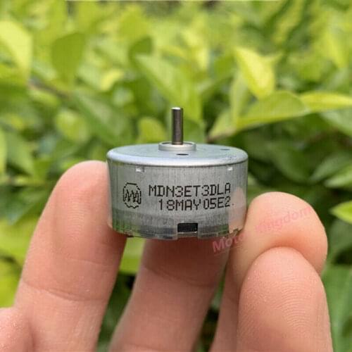 Minebea NMB MDN3ET3DLA Micro 300 Motor DC 1.5V-6V 3V Mini Round 24mm Mute Motor