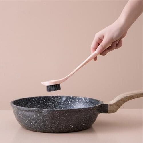 Multifunctional Hunging Long Handle Pan Pot Brush Dish Bowl Washing Cleaning Brush Household Kitchen Cleaning Tools