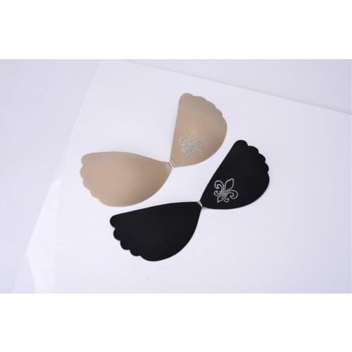 NewSexy Lingerie Push Up Silicone Lifting Sticky Bra Self Adhesive Seamless Strapless Front Closure Gel Invisible Bras for Women