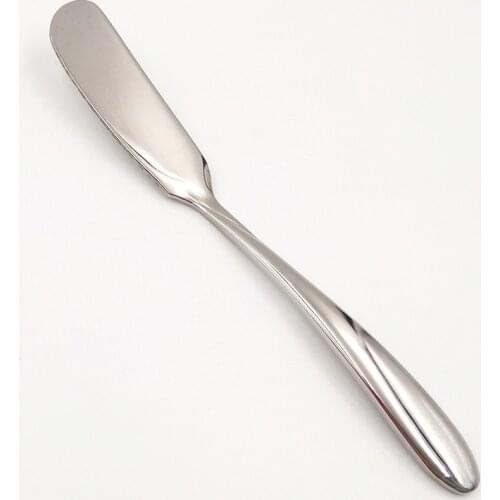 Fashion Stainless Steel Utensil Cutlery Butter Knife Cheese Dessert Jam Spreader Breakfast Tool Tableware High Quality New