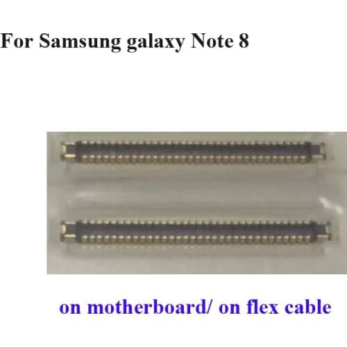 2PCS For Samsung Note8 Dock Connector Micro USB Charging Port FPC connector For Samsung galaxy Note 8 N9500 N 9500