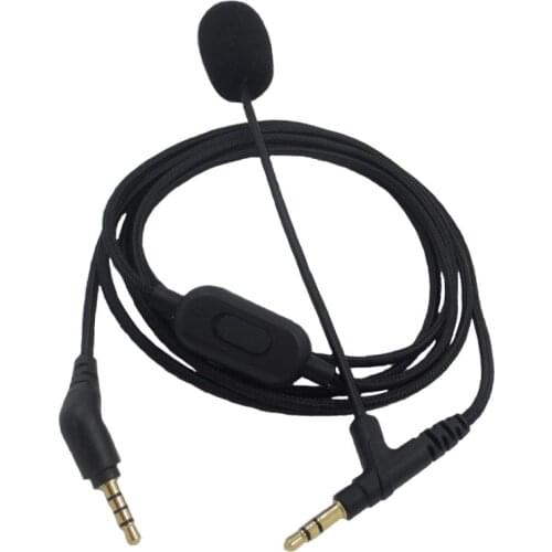 Replacement 3.5mm Boom Microphone For V-MODA MSR7 SR5 for B&o h6 h7 h8 h9 Headphones Audio Cable for Gaming High Quality