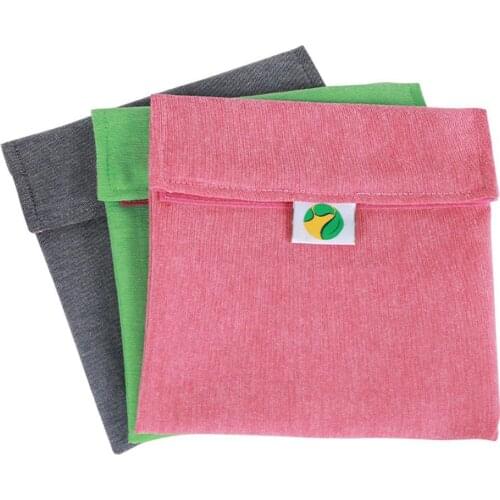 Sandwich Snack Storage Bag Reusable Washable Lunch Bag Multifunctional Fruit Storage Pouch Container