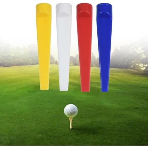 10pcs golf plastic nails 7CM smooth edge stable flat TEE solid wear-resistant mixed color golf stand Golf outdoor products