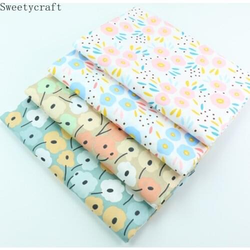 100% Cotton Fabric Per Half Meter 2021 for diy Sewing Children Dresses Bedding Material Accessories Hometextile Clothes 160x50cm