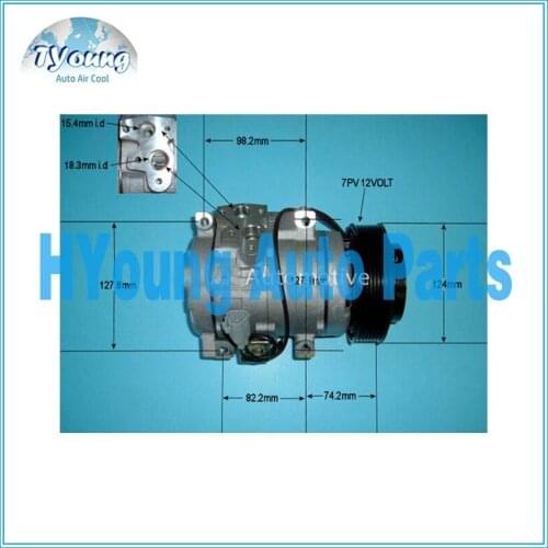 10S17C auto ac compressor for Toyota Hilux/ Land Cruiser/ Hiace 88310-25220 88320-25110 447220-5270 447220-5261 88310-0K270
