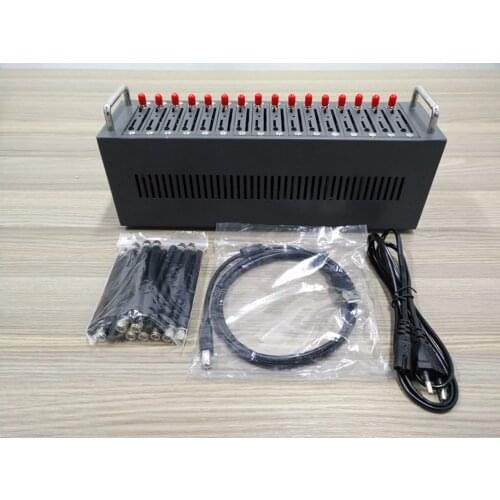 16 ports modem pool MTK support IMEI change and SMS sending/ receving bulk sms device