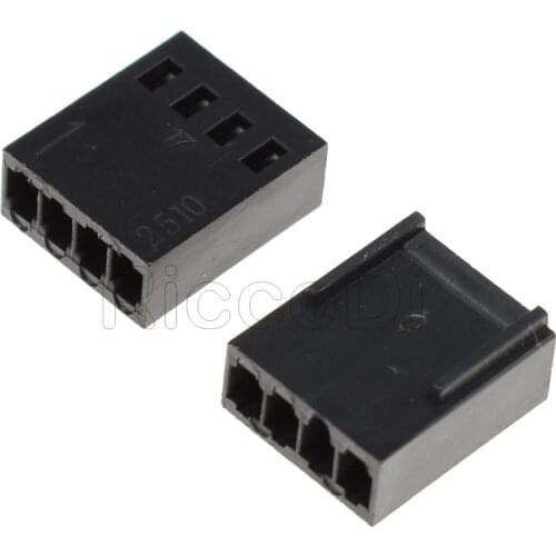2017 arrived 2510 connector balck 4pin fan female connector