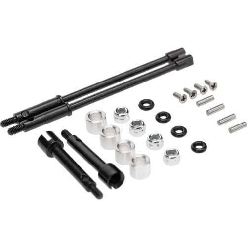 4mm Wide Wheel Hub Steel Counterweights for 1/24 RC Axial SCX24 90081 Car