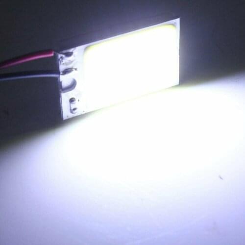 5pcs White T10 COB 18LED Car Led Auto Interior Reading Lamp Bulb Light Dome Festoon Vehicle Panel Lamp