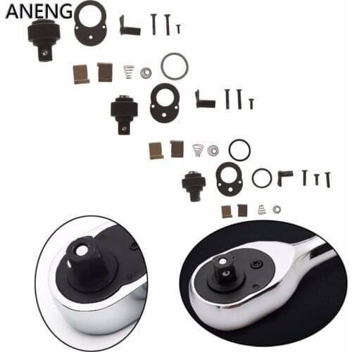 ANENG 1/4'' 3/8'' 1/2'' 72 Teeth Ratchet Socket Wrench Repair Accessory Spare Part Kit