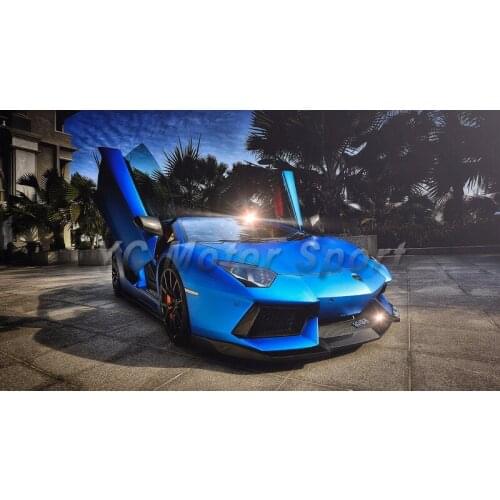 Car Accessories Carbon Fiber Front Lip 011-2014 Aventador LP700 DM Molto Veloce Base Package Style Front Lip with Sword