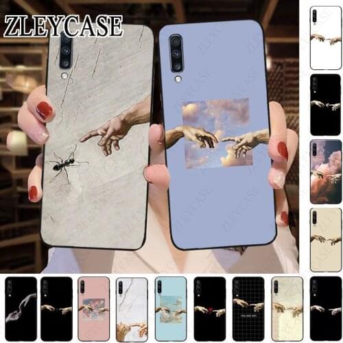 Creation Adam Anime Black Soft Phone Case For Samsung Galaxy A50 A10 A20 A20E A20S A30S A40 A51 A70 A30 A6 A8 A7 2018 Cover