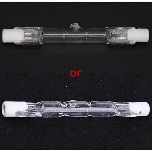 R7S Halogen Linear Light Bulb 100W/150W/500W 78mm/118mm Double Ended AC 220-240V
