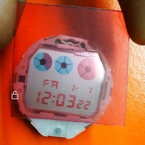 2pcs 20×20CM Color Polarization Linear Polarizing Film Sheets,Polarized Lens Polar Optical Filters With Adhesive for G-Shock LCD