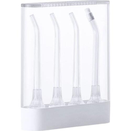 XIAOMI Mijia Nozzle for Electric Flusher 4 Packs 360º Rotation Nozzle Storage Box Hygienic Dustproof Exclusive Accessories