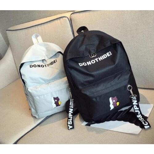 2021 new high school students young fashion essential mens and womens backpack