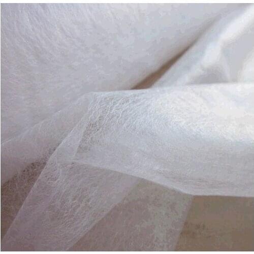 Wholesales 90 yard Double Adhesive Cotton Fabric Batting Filler Telas Patchwork Quilting Purse Bag Interlining Easy Iron on