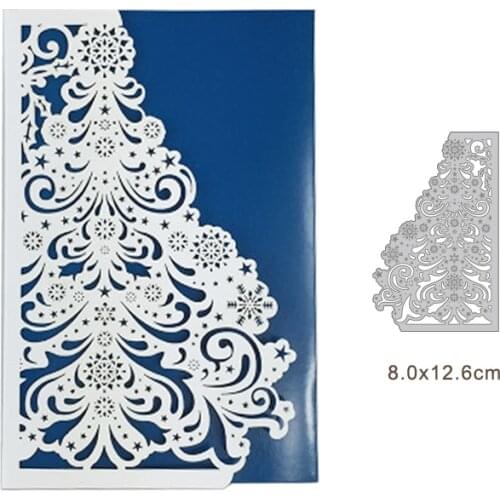 Christmas tree Scrapbooking Metal Cutting Dies New tree deer Craft Dies Cut for DIY Paper Card Making stamps and dies
