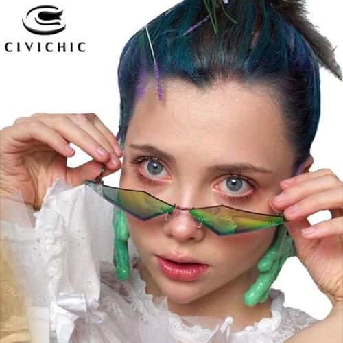 Chic Sunglasses Women Cat Eye Glasses Men Fancy Halloween Party Eyewear Street Snap Hipster Oculos 2020 Personality Gafas S9066