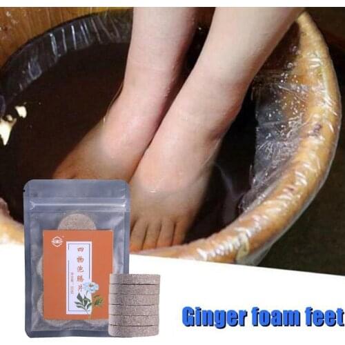 Foot Bath Effervescent Tablets Fungal Nail Treatment Chinese Medicine Detox Soak Long-term Relief Feet Skin Cracking Foot Care