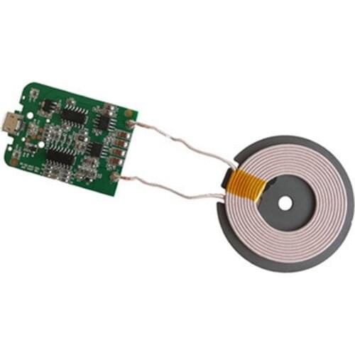 Taidacent 5W 7.5W 10W QI Fast Circuit Charger Mobile Phone Chargers Transmitter 5V 1A 9V 1.2A Wireless Charger