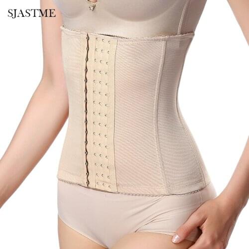 Waist Trainer Cincher Tummy Slimmer Breathable Shapewear Girdle Waist Training Corset for Puerpera Slimming Body Shaper Belt