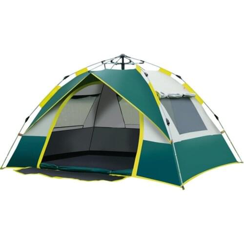 Automatic Camping Tent 1-2 Person/3-4 Person Easy Instant Setup Tourist Family Backpacking Tent for Hiking Travel Fishing