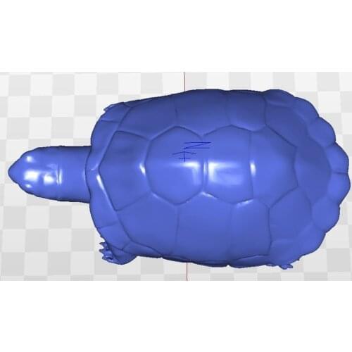 Turtle_2 full 3d model for cnc in STL file
