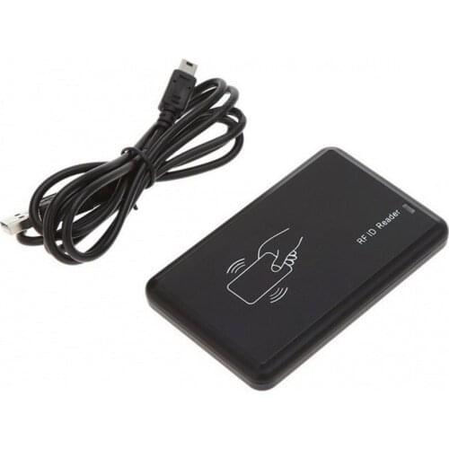 USB Port 125Khz RFID access control Reader EM4100 TK4100 USB Proximity Sensor Smart Card Reader no driver for Access Control
