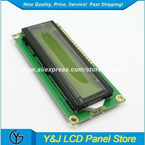 LCD Green Display 1602A 5V Module Black Light Board 16X2 1602 162 LCD1602