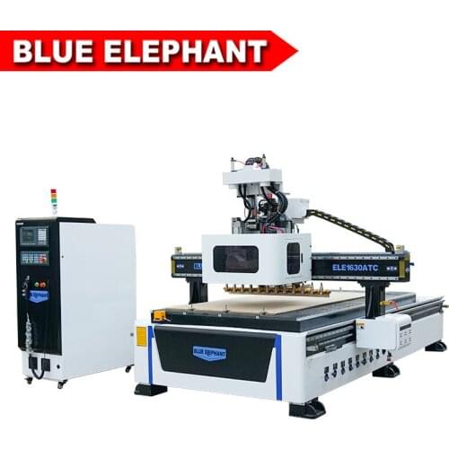 2020 New model automatic cnc wood furniture cutting machine with vertical drilling head for wood door cabinet drilling