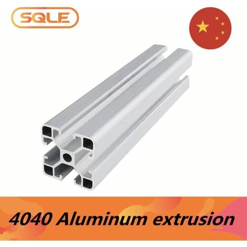 4040 Aluminum Profile 8.2mm T Slot 4040 Aluminium Extrusion Anodized 100 - 600mm CNC 3D Printer Parts